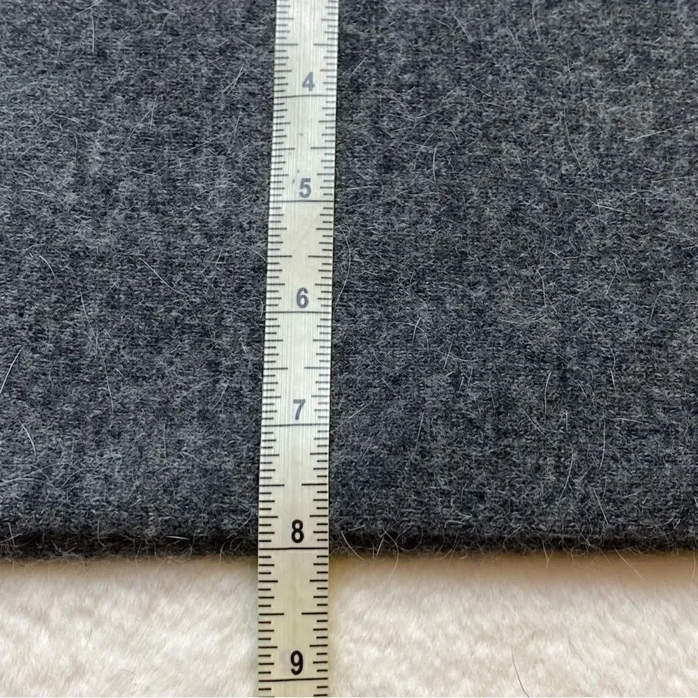 Bula Gray Wool Blend Tubular Scarf